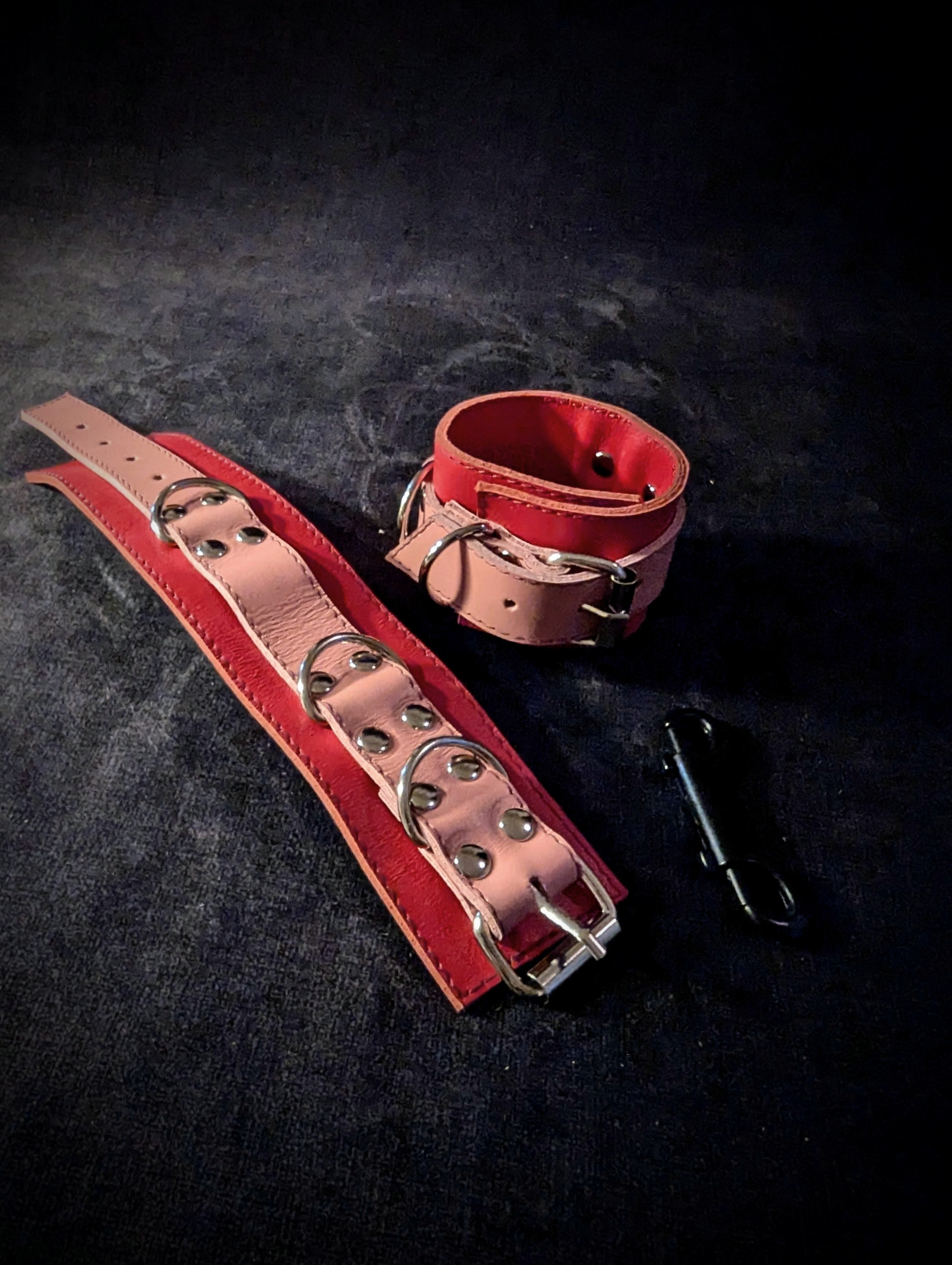 Pink handcuffs